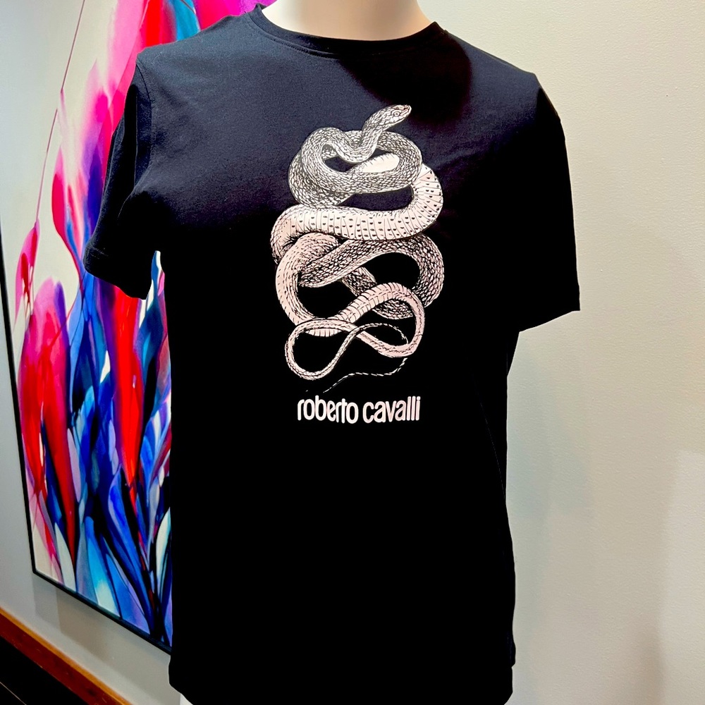 Roberto Cavalli graphic t